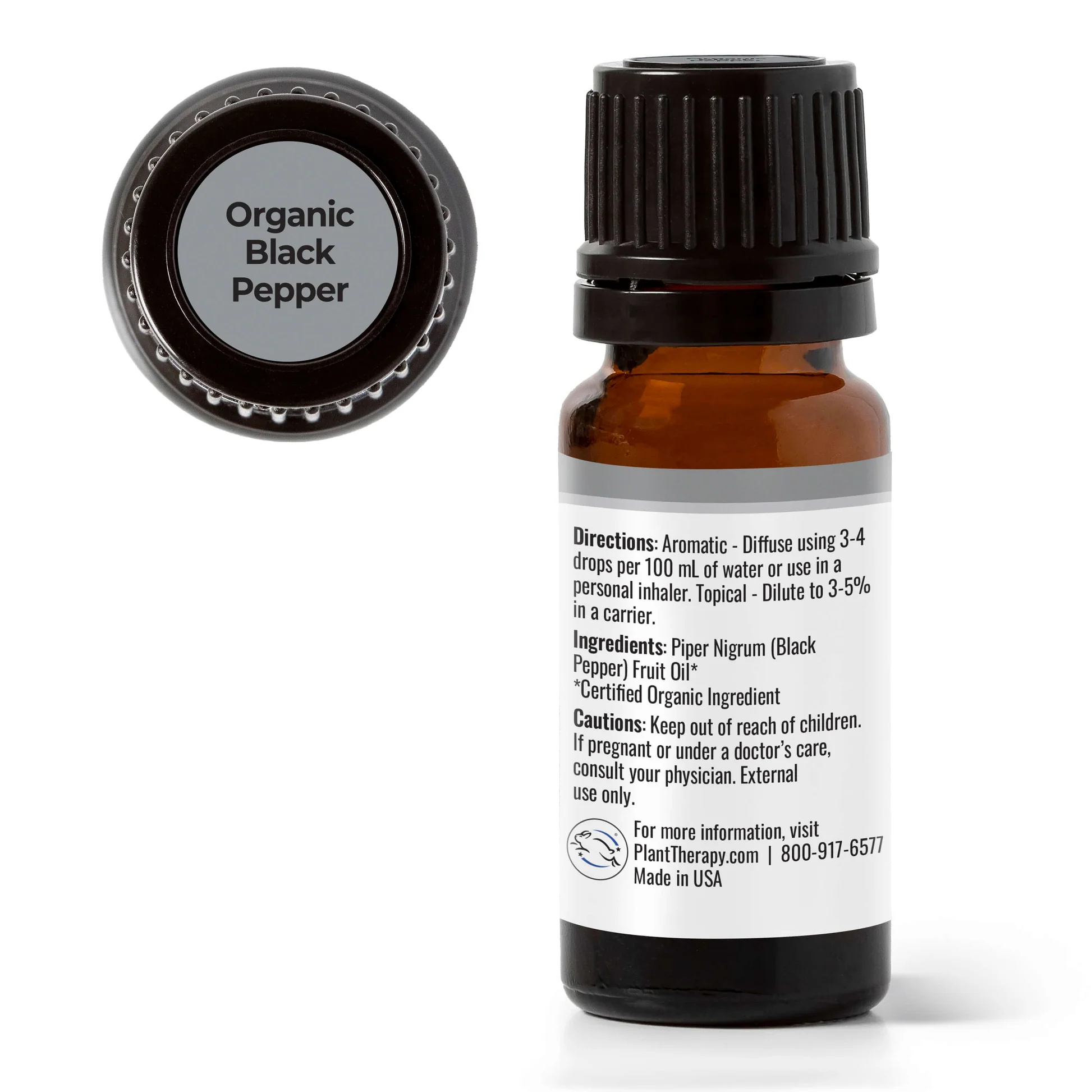 有機黑胡椒精油Black Pepper Organic Essential Oil 5mL/10mL/30mL:圖片 2