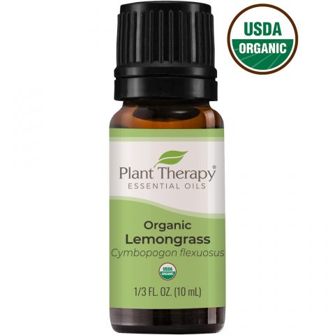 有機檸檬草精油Lemongrass Organic Essential Oil 10mL/30mL