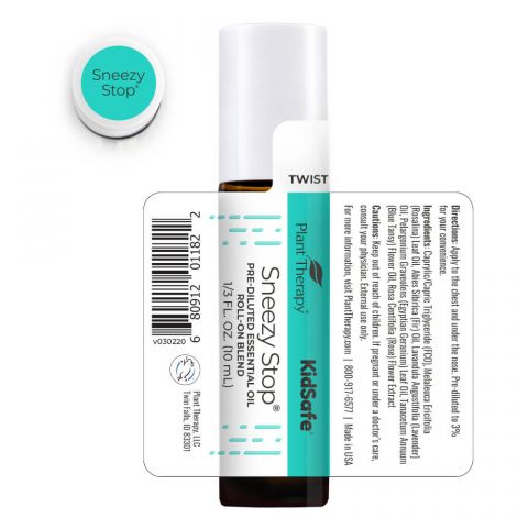 哈啾哈啾兒童安全複方精油滾珠瓶Sneezy Stop KidSafe Pre-Diluted EO 10mL:圖片 2
